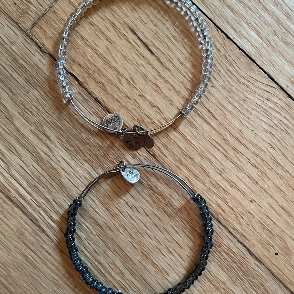 Alex and ani beaded bangle - set of 2